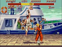 une photo d'Ã©cran de Super Street Fighter 2 sur Nintendo Super Nes